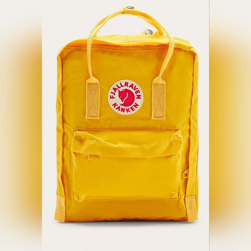 Fjallraven Kanken Classic Warm Yellow Backpack NWT